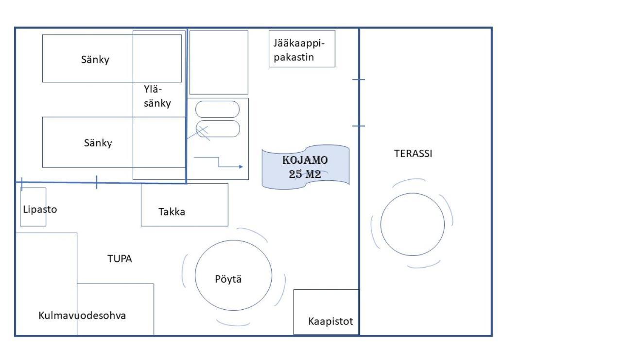 Accommodation And Fishing Vonkale Äänekoski Exteriör bild